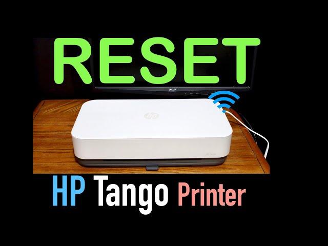 How To reset HP Tango, Tango X, Tango 100 Printer Review !