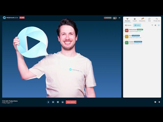 New webinar features | Product Update July 2023 | WebinarGeek