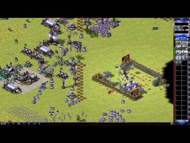 Command And Conquer: Red Alert 2 - INSANE 4v4 Online Gameplay! [03]