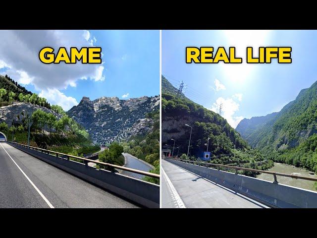 ETS2 - Real Life Locations VS In Game Locations - Austria