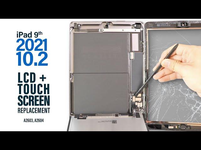 iPad 9 10.2 2021 LCD Display Touch Screen Replacement