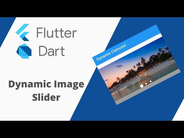 Dynamic Image Slider Flutter |  Flutter Nepal