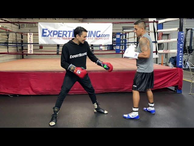 Boxing defense secrets - Half Step Footwork Technique (DAY 10, TECH 3)