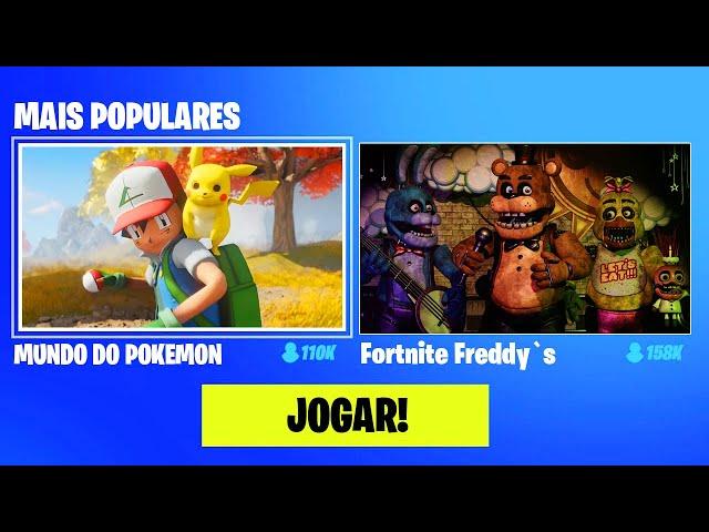 8 MAPAS QUE VOCÊ PRECISA JOGAR no FORTNITE 2.0!