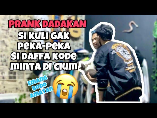 DAFFA BERMUNDO PRANK KULI SAMPE NGERENGEK || Kan Dikata, Si Kuli Emang Gengsian Banget