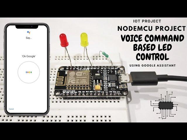 Control LED Using Google Assistant | Voice Command LED Control | NODEMCU | KNOWLEDGE DOCTOR