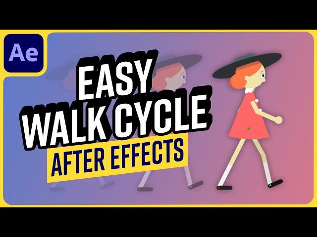 Walk Cycles in After Effects (Step by step)