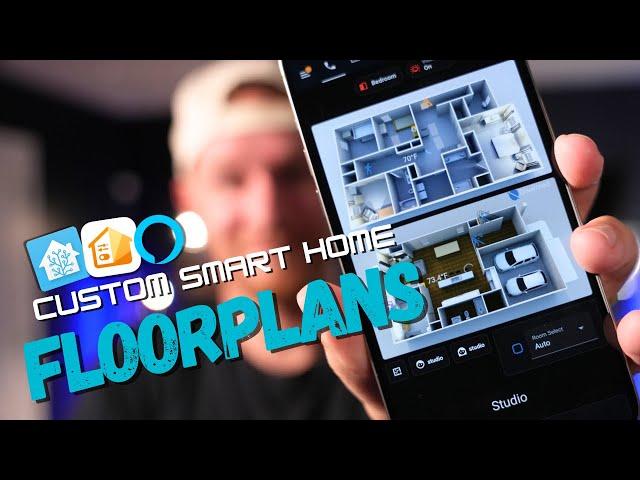 3 apps for building CUSTOM SMART HOME FLOORPLANS!