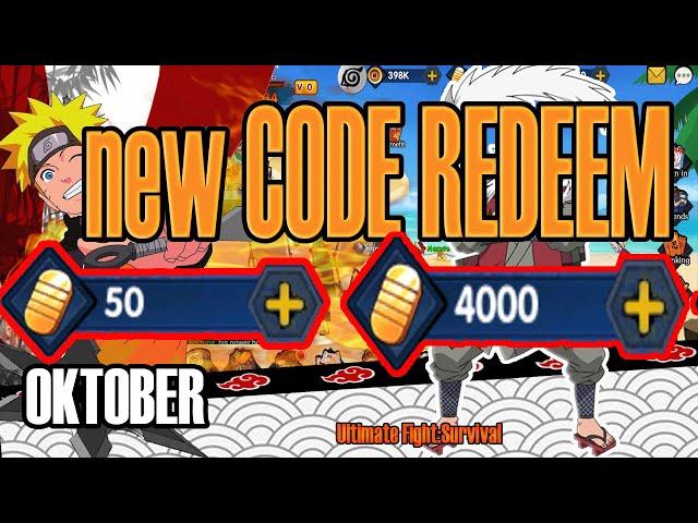 NEW CODE REDEEM Update Oktober - Ultimate Fight:Survival