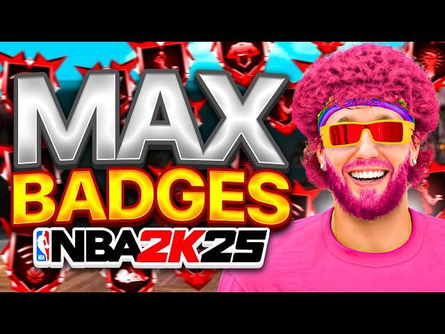 FASTEST WAY TO MAX BADGES ON NBA 2K25! HOW TO GET ALL BADGES FAST AND EASY IN 2K25