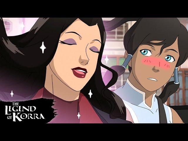 Korra and Asami's Most Romantic Moments  | Avatar: The Last Airbender