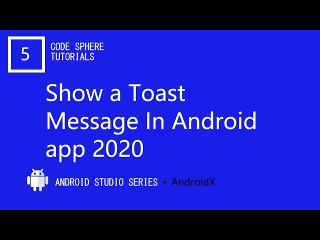 Toast Message in Android Example ( 2020)