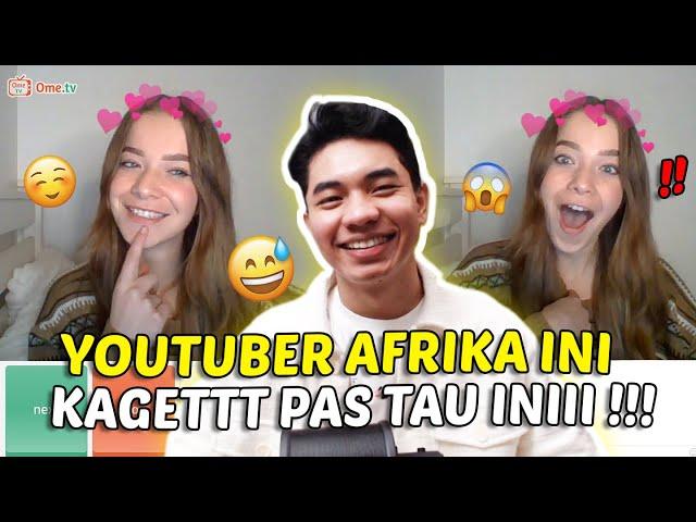 Ketemu Youtuber Cantik Dari Afrika, Langsung Aku Buat Kaget !! - Ome.TV Internasional