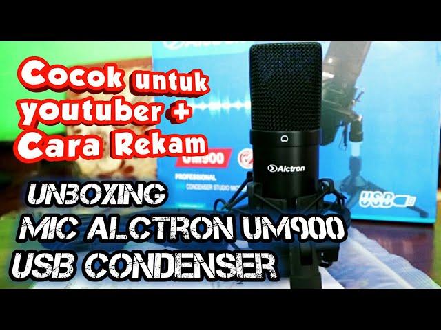 Mic USB Condenser Alctron UM900 real sound No Edit (English Sub)