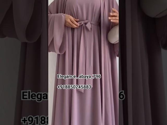 DUBAI ABAYA  LATEST COLLECTION #dubai #dubaimall #abaya #hijabfashion #muslimah  #jilbab #short