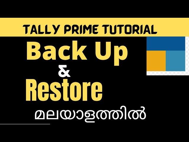 Tally Prime  Tutorial | How to Use Back Up and Restore Feature in Tally Prime | Data Back Up |