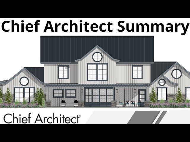 Chief Architect Overview Recap