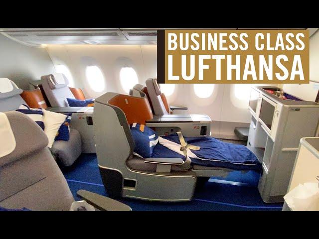 LUFTHANSA A350-900 BUSINESS CLASS, from São Paulo to Munich