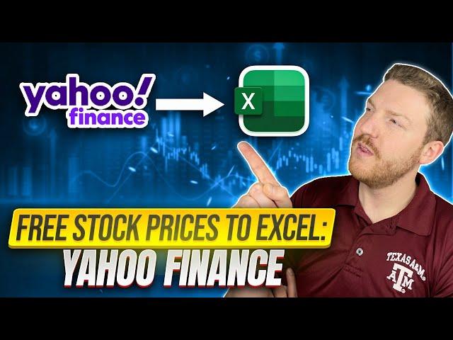 Get Free Historical Stock Prices from Yahoo Finance to Excel: Bypass Paywall