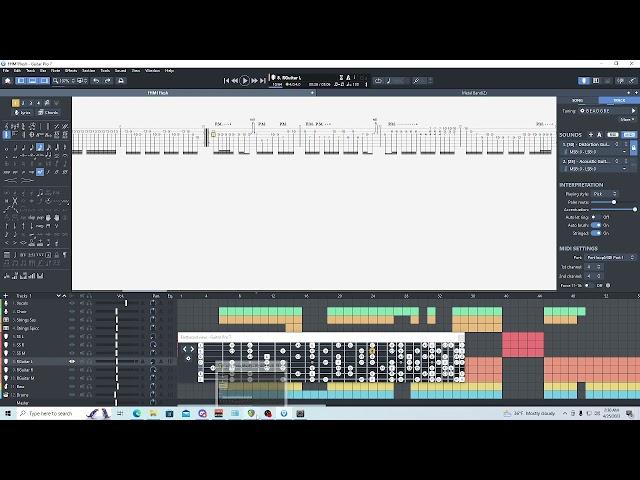 How to connect Guitar Pro 7 to Reaper with LoopMidi