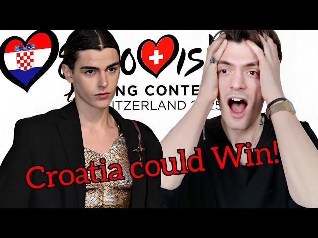 Reacting to Marko Bošnjak and "Poison Cake" | Croatia Eurovision 2025