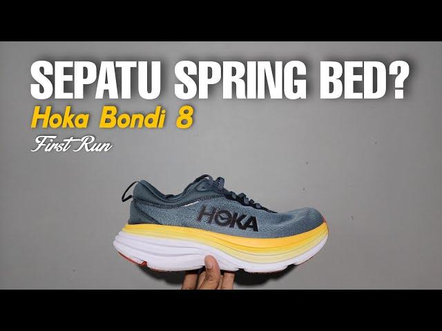 Hoka Bondi 8 (First Run) - Sepatu Spring Bed