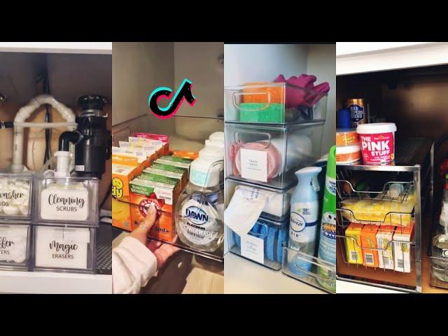 Under Kitchen sink organization - Tiktok Compilation