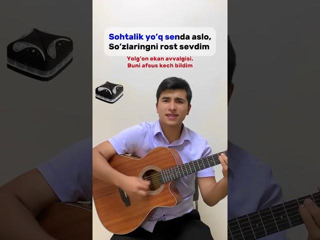 Davosan️‍🩹(Karaoke) Elyor Meliboyev Siz ham birgalikda kuylab ko’ring