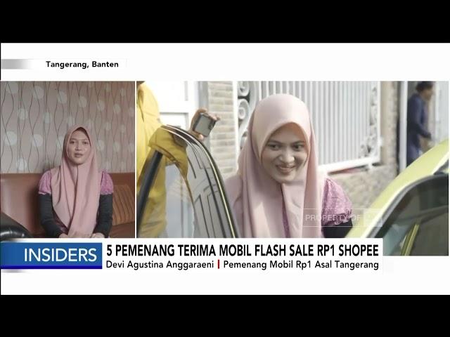 5 Pemenang Terima Mobil Flash Sale Rp1 Shopee - Insiders