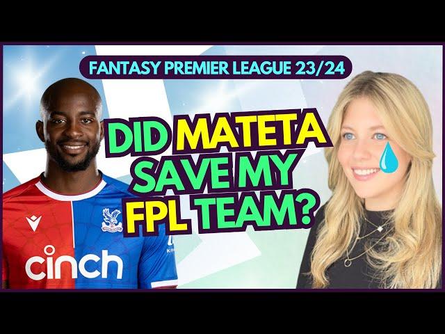 FPL GW38 Final Team Results Vlog! | Overall Rank and Mateta Transfer! | Fantasy Premier League 23/24