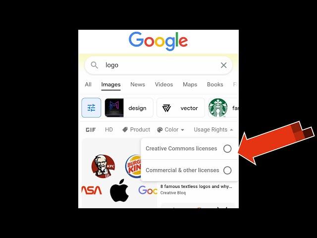 how to use Google images without copyright issue using your mobile