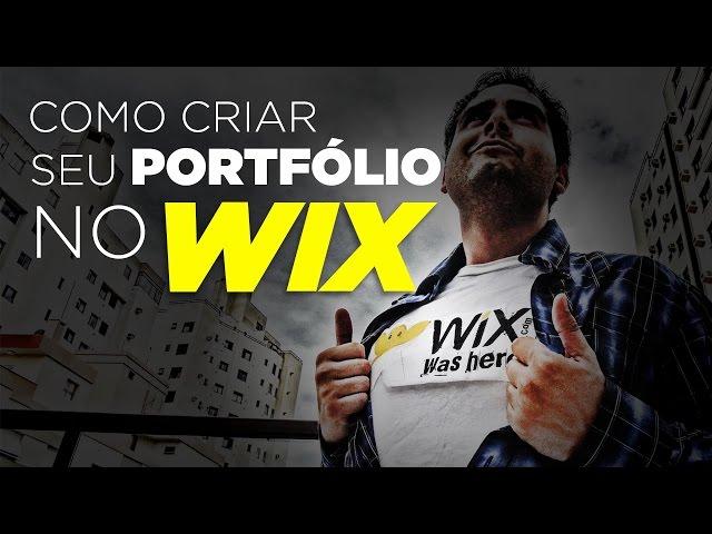 Como criar o seu portfólio/blog no Wix