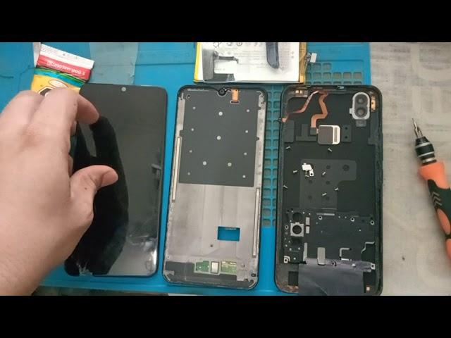 Vivo y11 lcd set replace/ + tips how to open Vivo y11