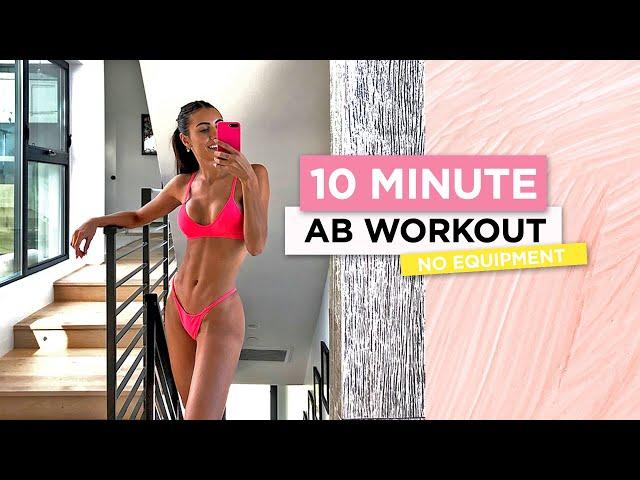 10 Minute Ab Workout // No Equipment | Sami Clarke