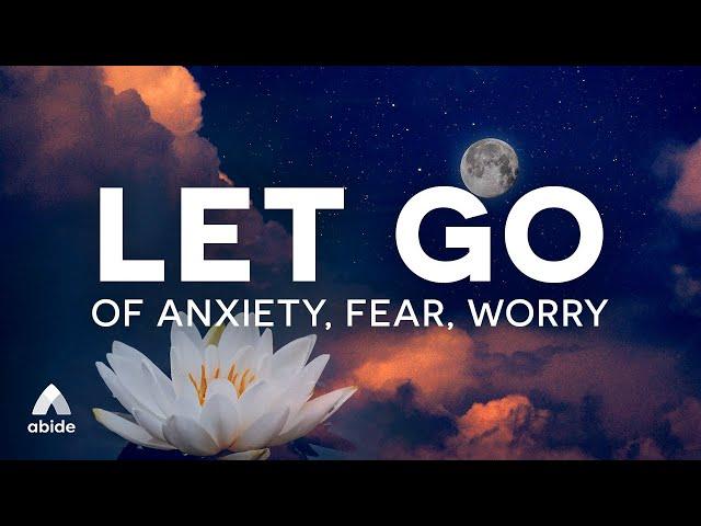 Let Go of Anxiety, Fear, Worry Before Sleep | Christian Sleep Meditations By Tyler + Calm Rain Music