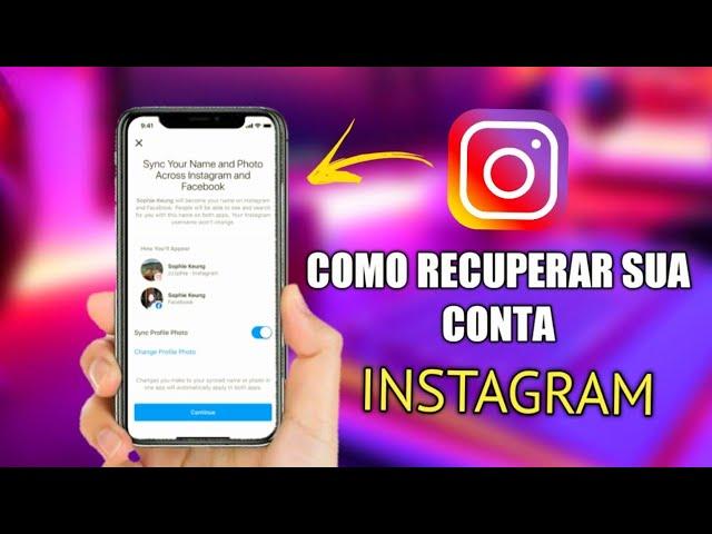 Como recuperar sua conta no instagram/facil e rápida