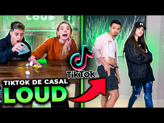 FIZEMOS OS MELHORES TIKTOKS DE CASAL NA LOUD!!