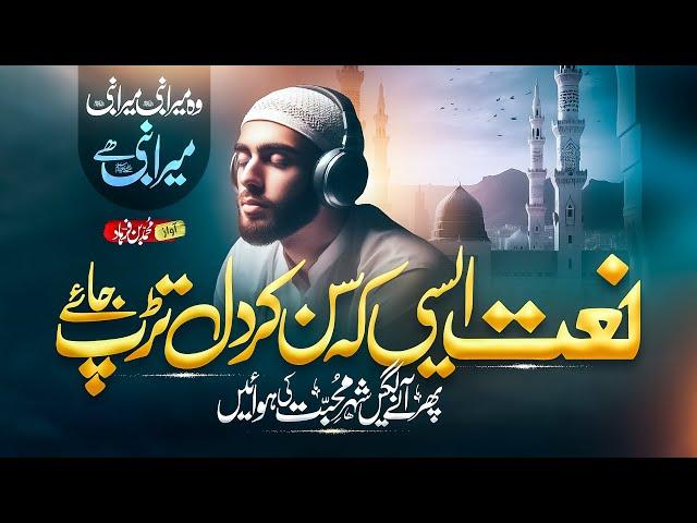 New Naat Sahrif 2024 - Wo Mera Nabi Mera Nabi Hai - Mohammad Bin Farhad - Peace Studio - Naat 2023