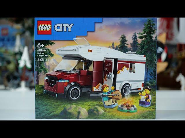 LEGO City 60454 Holiday Camper Van - LEGO Speed Build Review