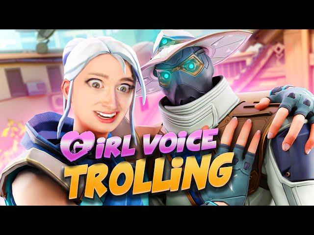 Girl Voice Trolling CYPHER Voice Actor In VALORANT! (Ft. Nibori)