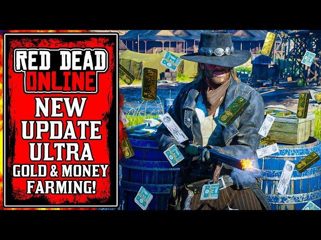 The NEW Red Dead Online UPDATE Has OVERPOWERED MONEY & Gold Farming Methods.. (RDR2)