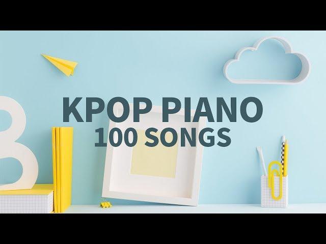 가요 피아노 100곡 나올 동안 집중해서 공부하기 6HOURS Kpop piano 100 songs