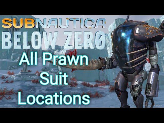 Subnautica Below Zero | All Prawn Suit Fragment and Module Locations