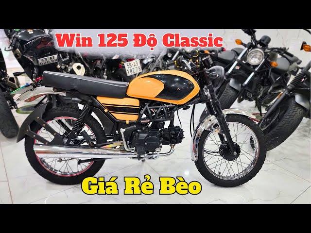 Xe Win 125 Độ Kiểu Dáng Classic Giá Siêu Rẻ - Ship Toàn Quốc