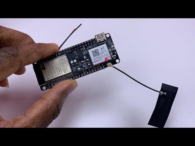 Get Started with TTGO T-Call ESP32 SIM800L | ESP2 - Step by Step