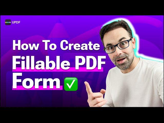 How to Create A Fillable PDF Form (Beginner's Guide 2024)