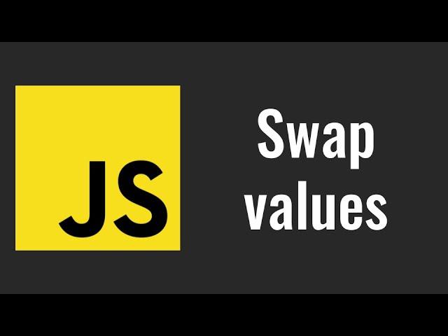 How to swap values in JavaScript? JS tricks with variables from juniors to seniors.