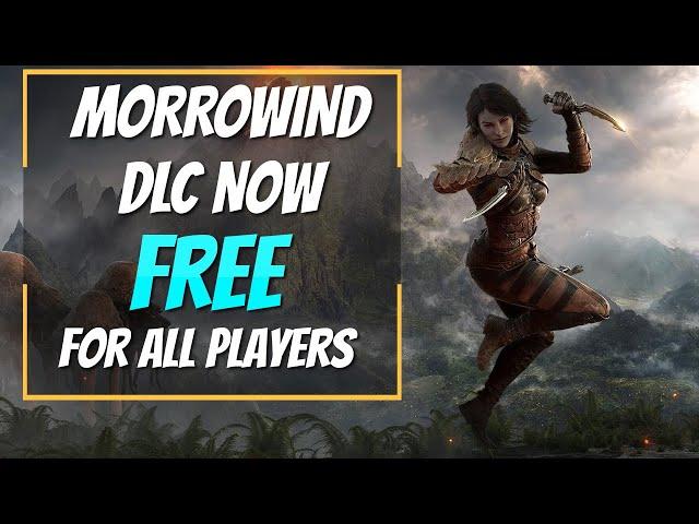 Morrowind DLC Free For All Players | Elder Scrolls Online