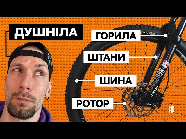 Анатомія велосипеда // Типи комплектуючих та стандарти кріплень