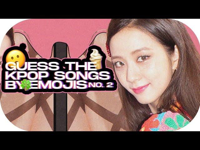 GUESS THE KPOP SONGS BY EMOJI NO. 2 | KPOP GAME